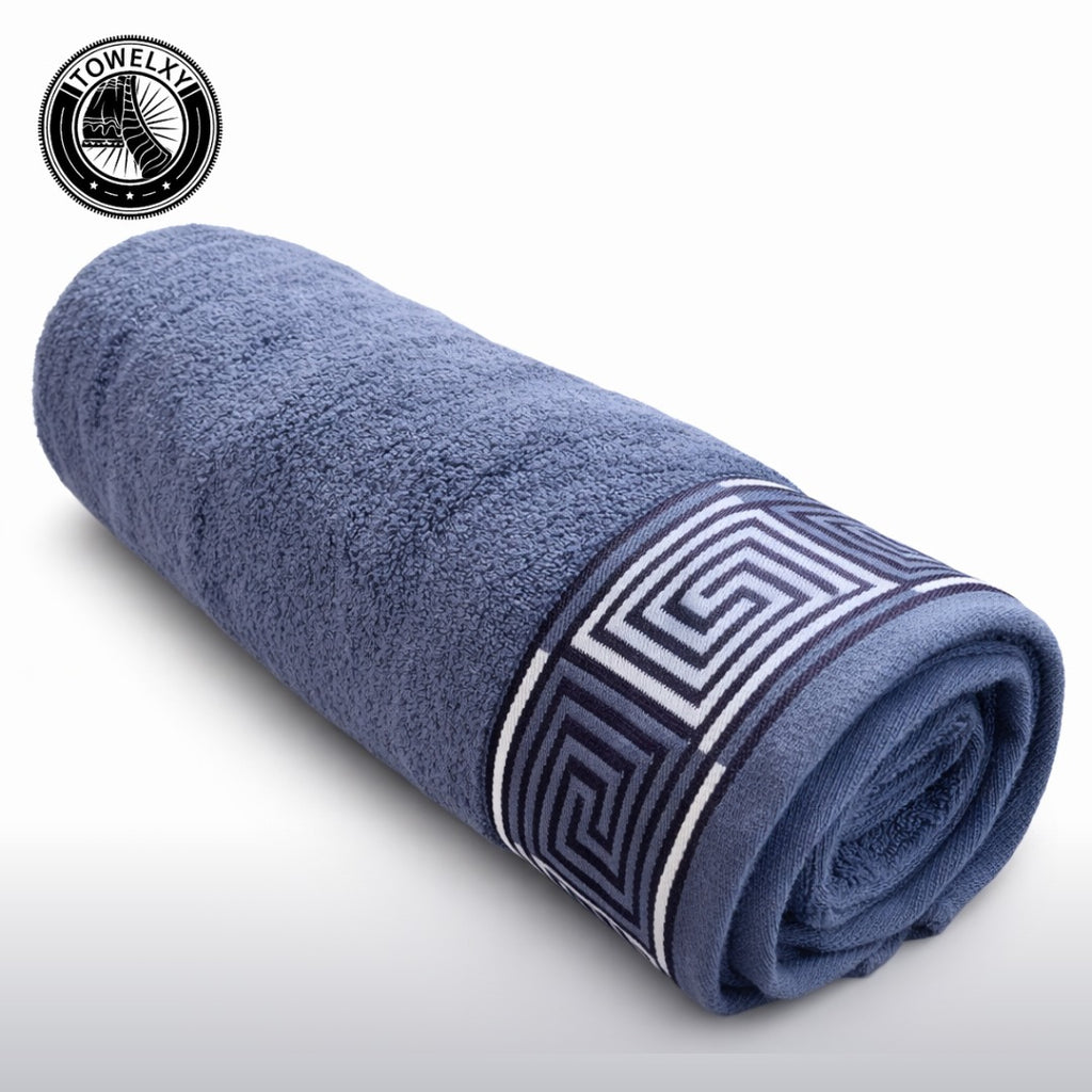 Premium Cotton Bath Towel | Navy Blue