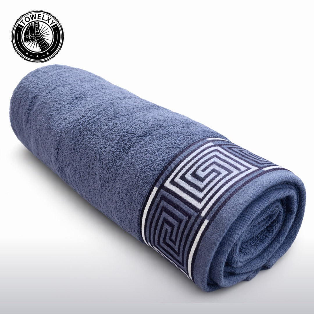 Premium Cotton Bath Towel | Navy Blue